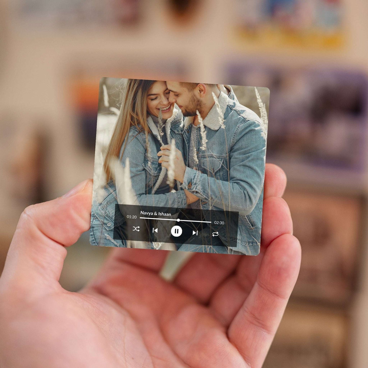 Melody of Us - Custom Fridge Magnet