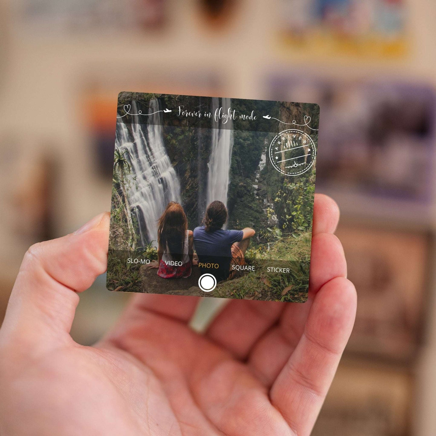 Forever in Flight Mode - Custom Fridge Magnet