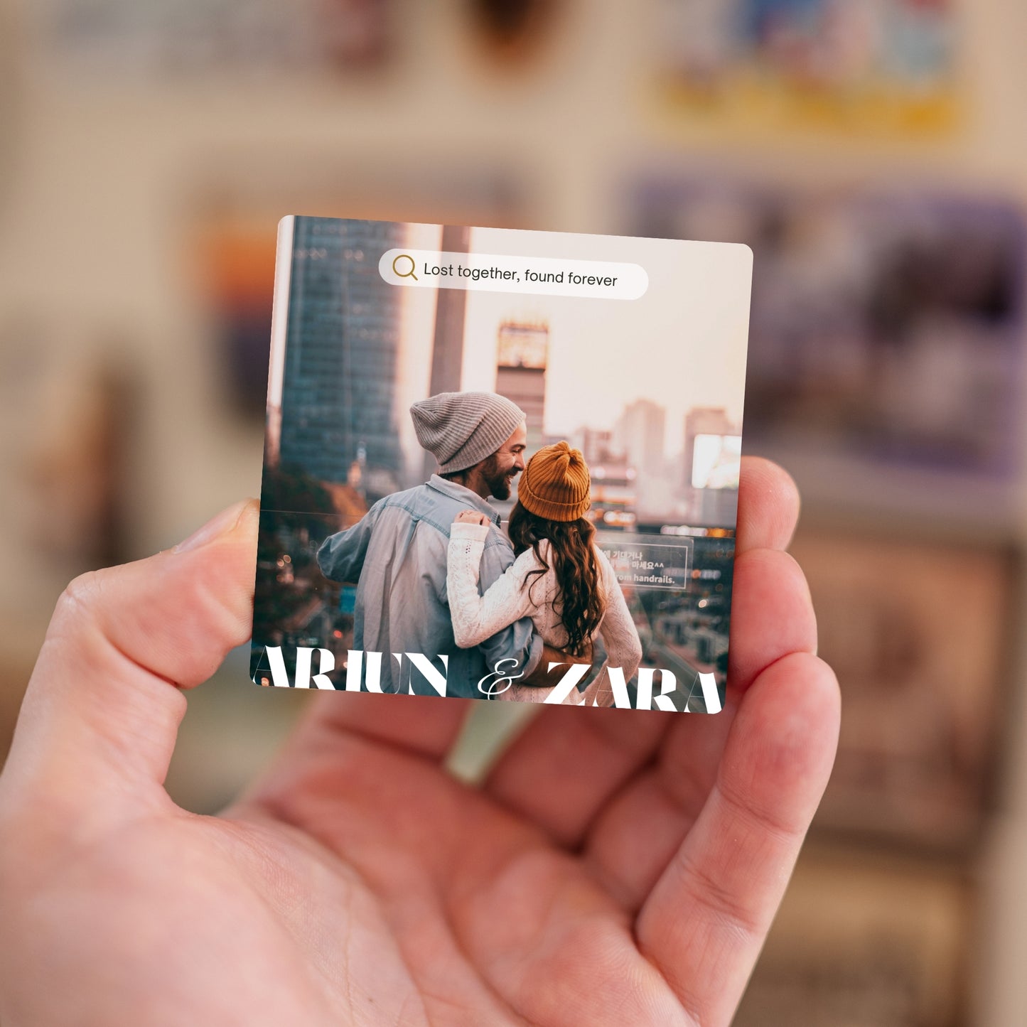 Lost Together - Custom Fridge Magnet