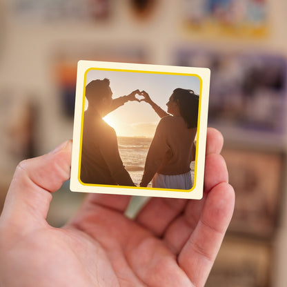 Handheld custom photo magnet from Dear You bundle.