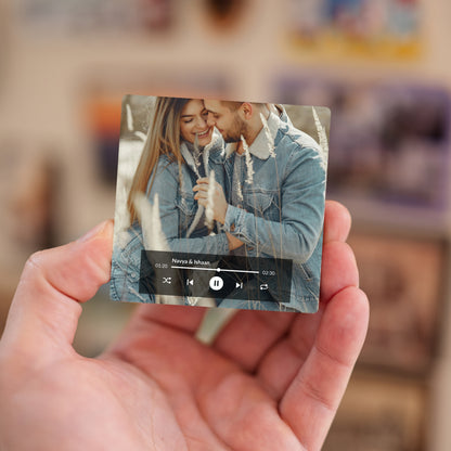 Melody of Us - Custom Fridge Magnet