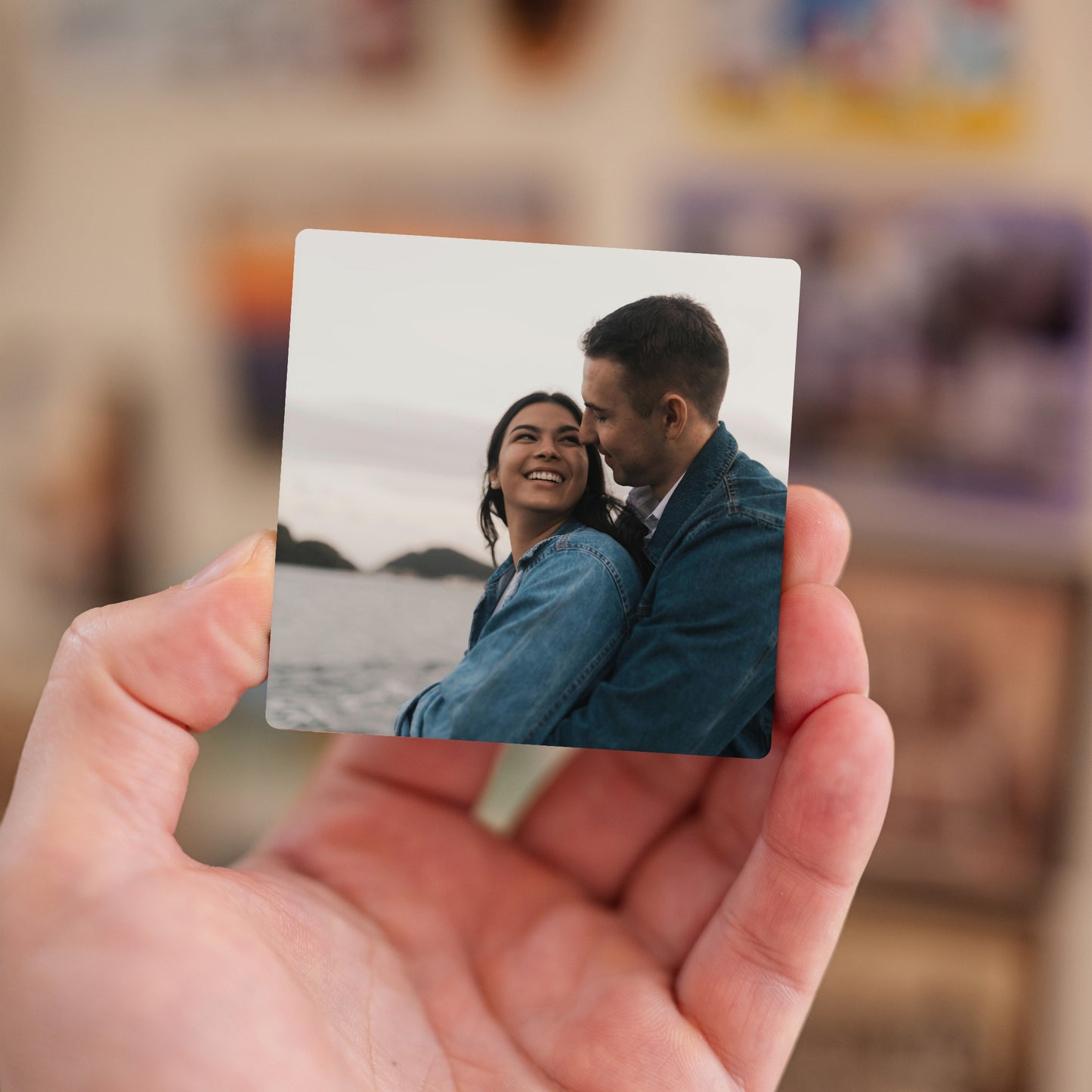 Custom Photo Fridge Magnet