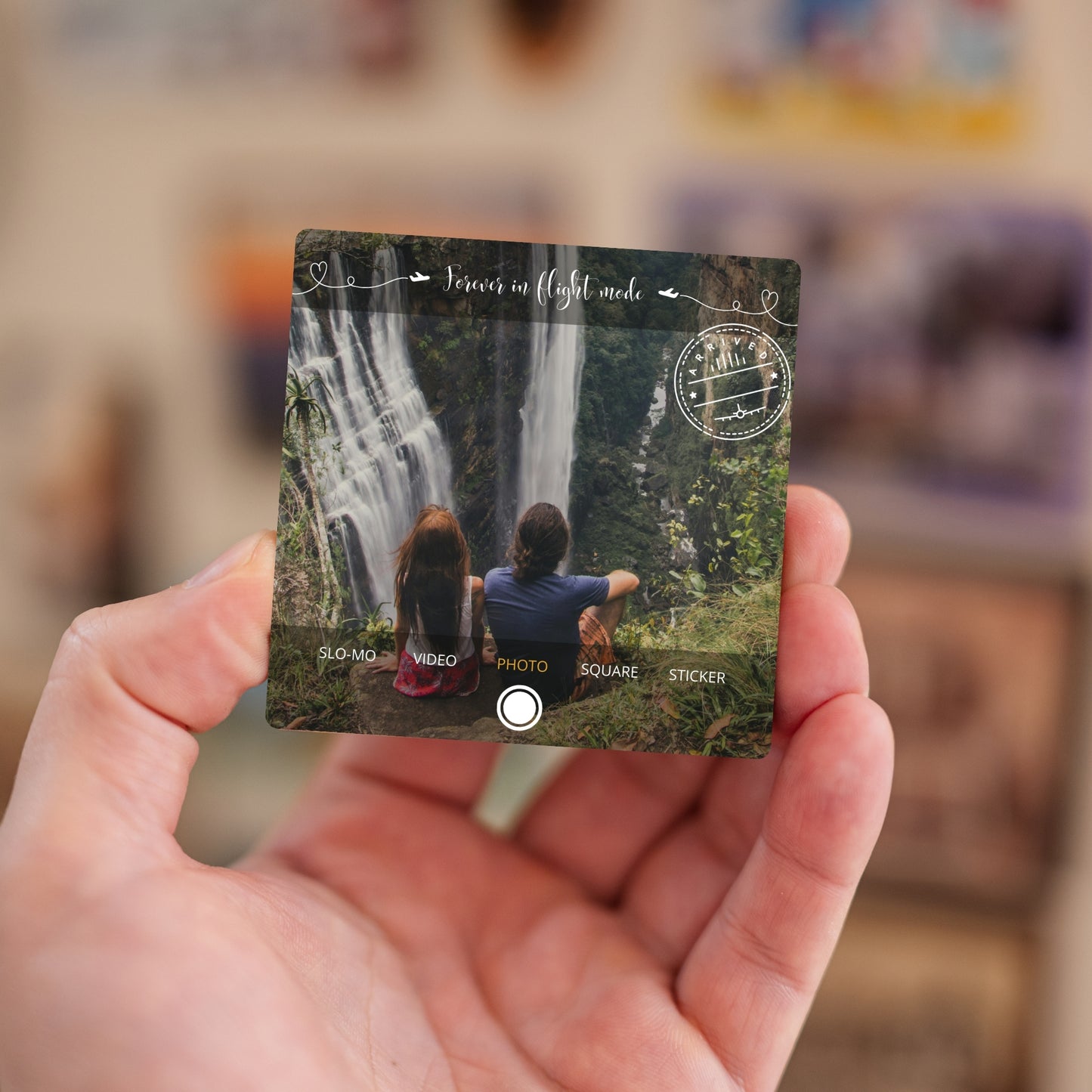 Forever in Flight Mode - Custom Fridge Magnet