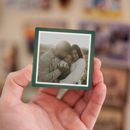 Handheld custom baby photo magnet from Cloud of Joy bundle.