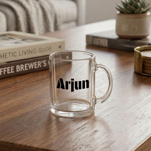 Custom Clear Glass Mug