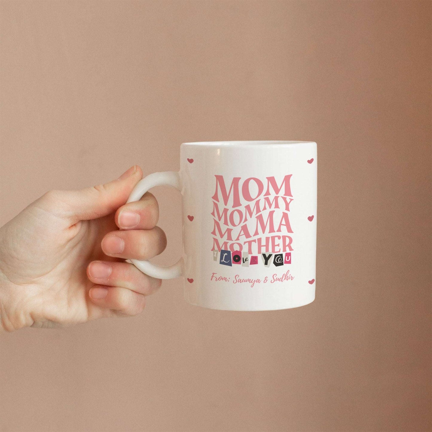 All The Names She Answers To – Custom Ceramic Mug