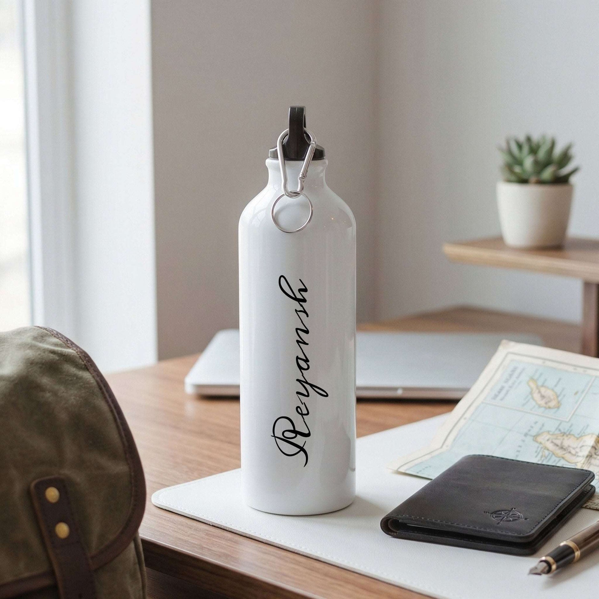 Custom White Bottle