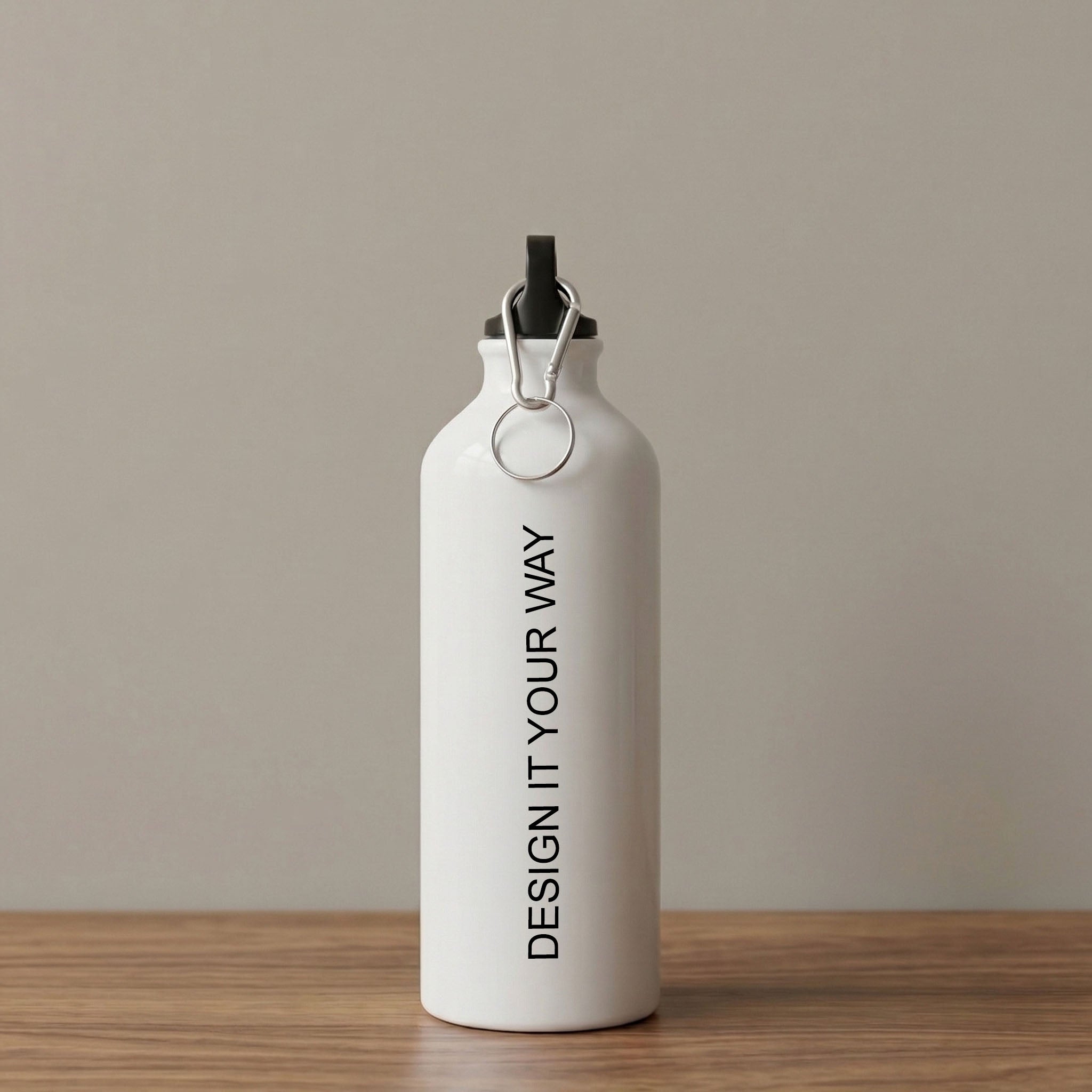 Custom White Bottle