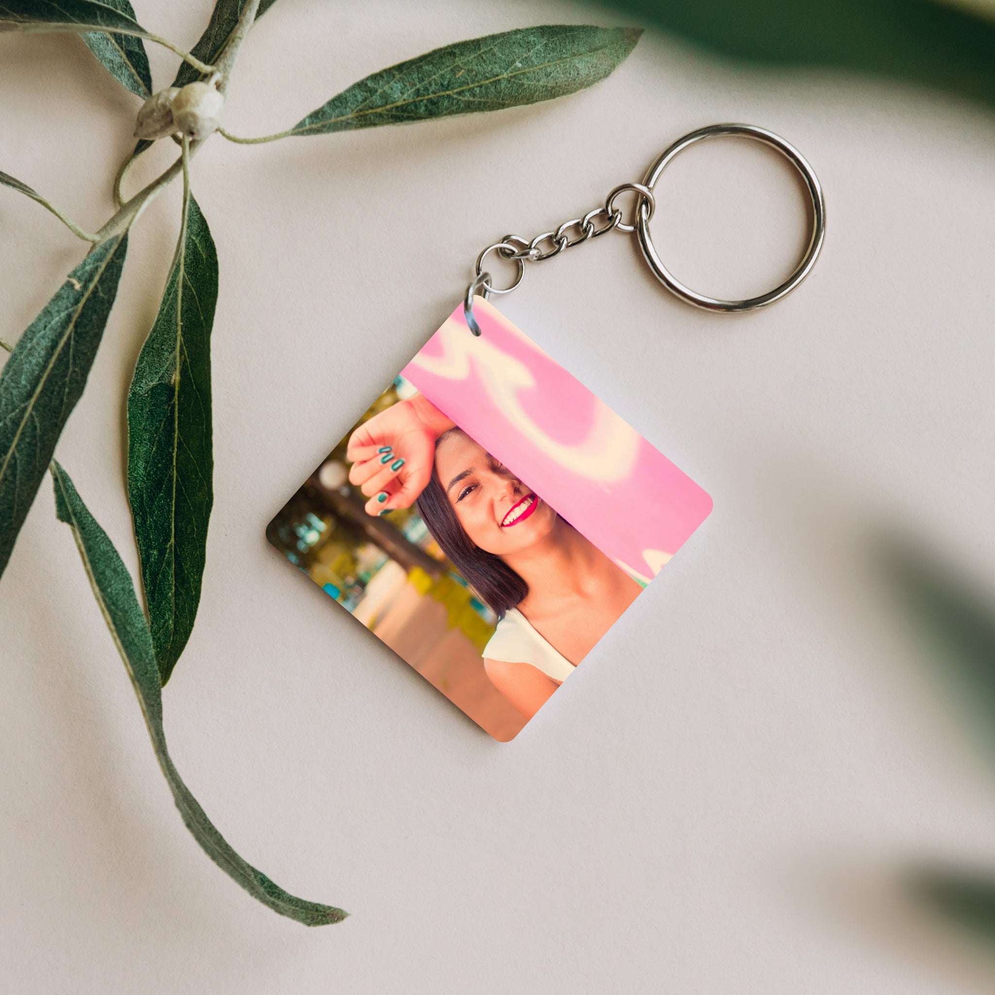 Custom Photo Keychain