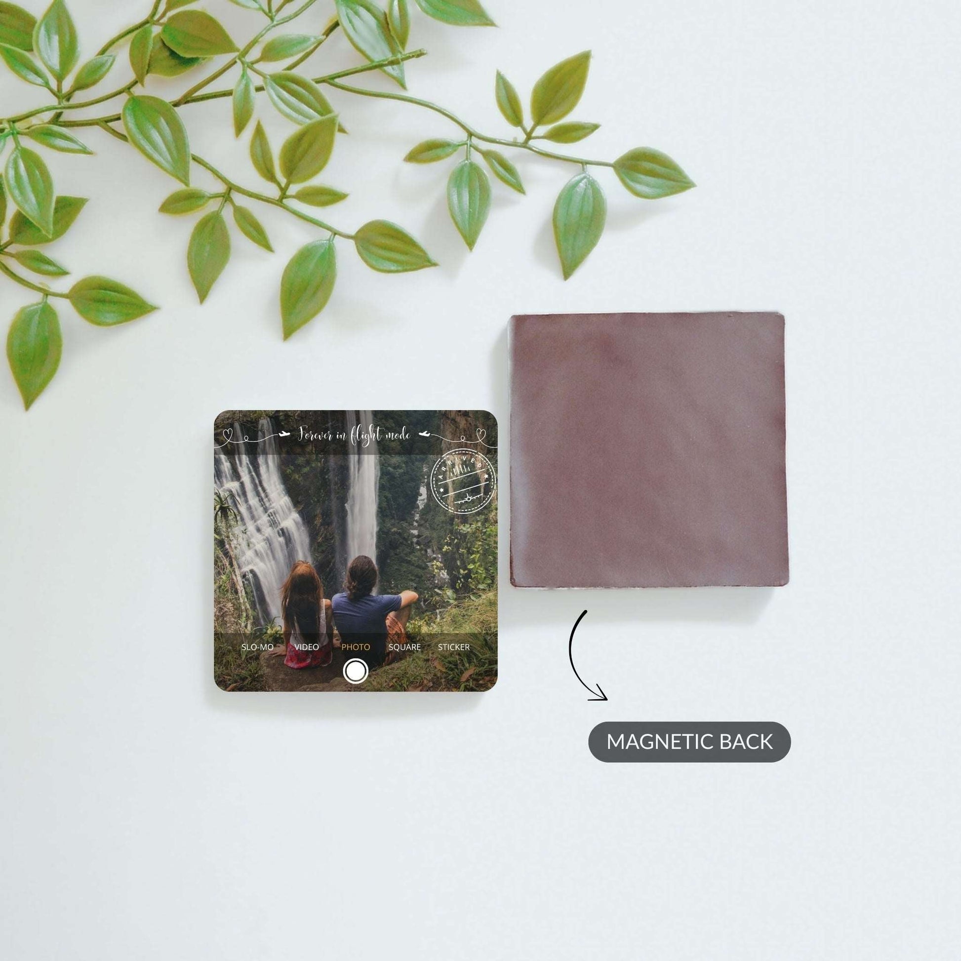 Forever in Flight Mode - Custom Fridge Magnet