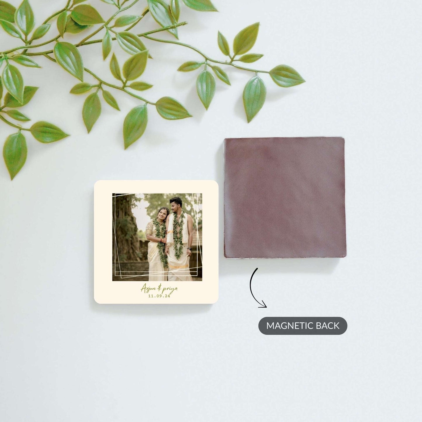 Our Forever Moment - Custom Fridge Magnet
