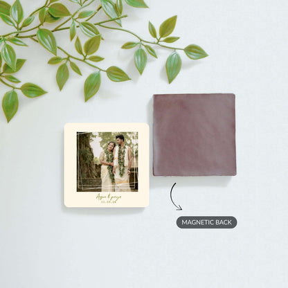 Our Forever Moment - Custom Fridge Magnet