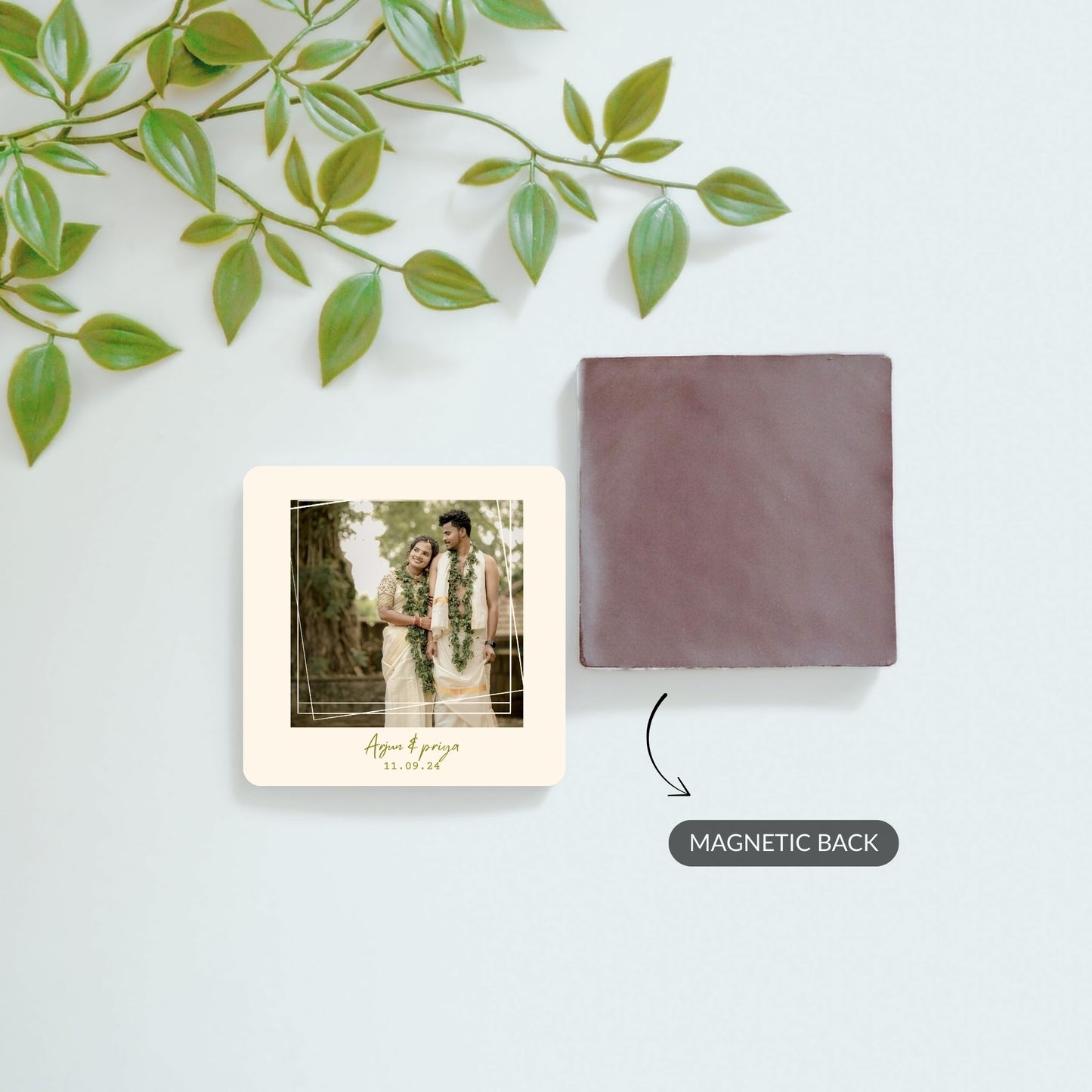 Our Forever Moment - Custom Fridge Magnet