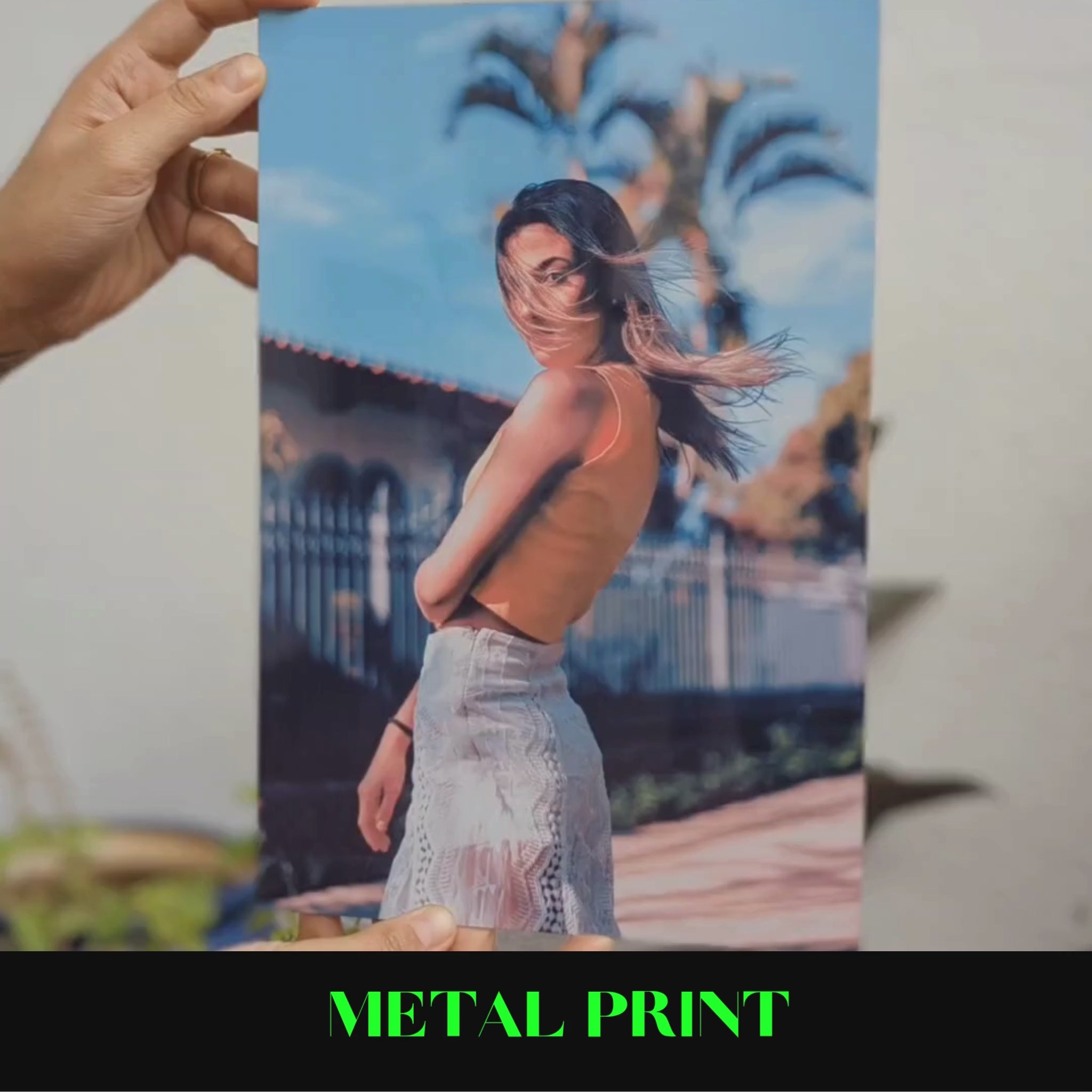 Timeless Touch - Custom Metal Print