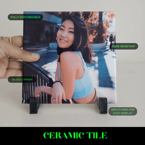 One Day, Endless Memories – Custom Ceramic Tile