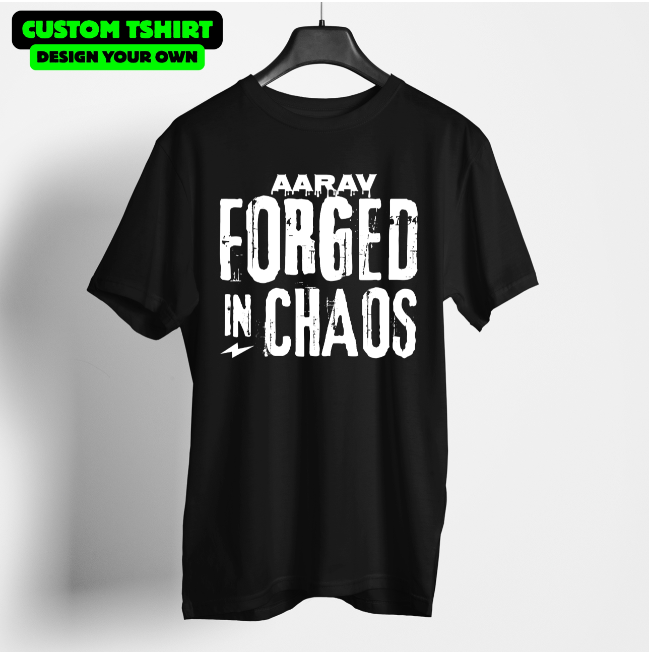 Custom Unisex Oversized T-Shirt - Black