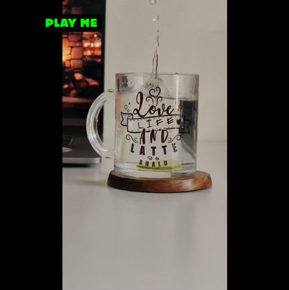 Custom Clear Glass Mug