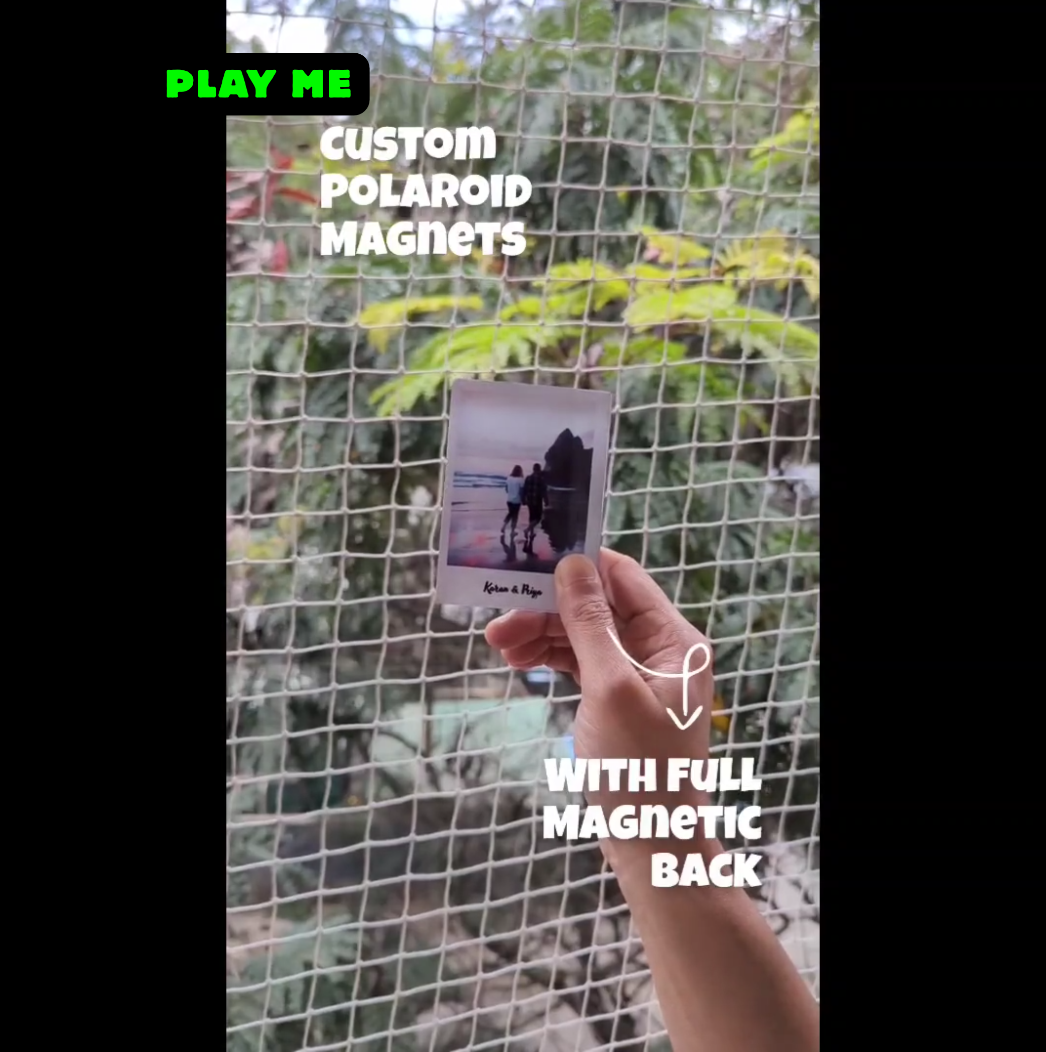 Polaroid Moments - Custom Fridge Magnet