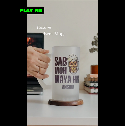Aalsi Bro - Custom Frosted Beer Mug