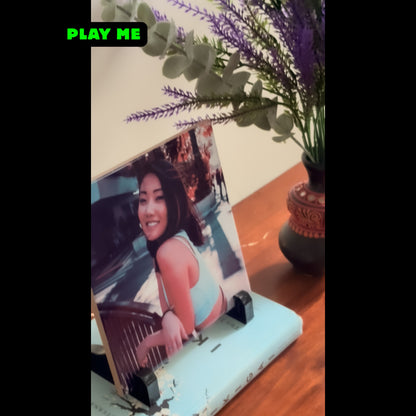 Petals & Portrait – Custom Ceramic Tile