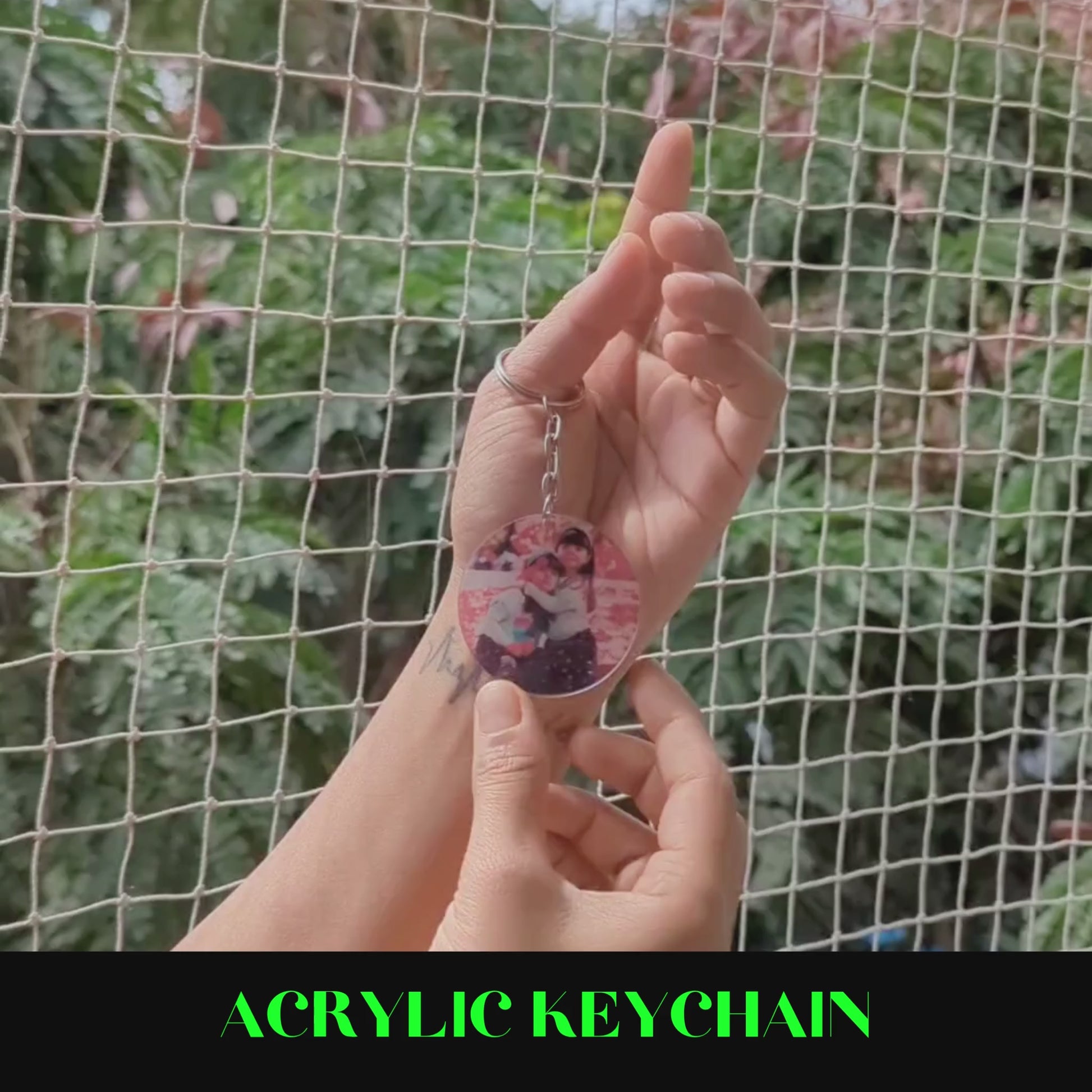 Close to Heart – Custom Acrylic Keychain
