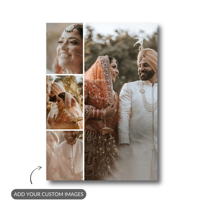 From Vows to Forever – Wedding Photo Metal Print Bundle (Set of 2)