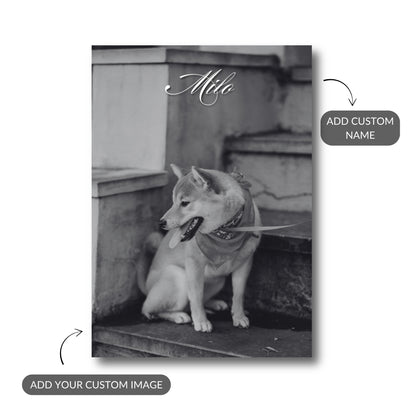 Cherished Companion – Custom Metal Print