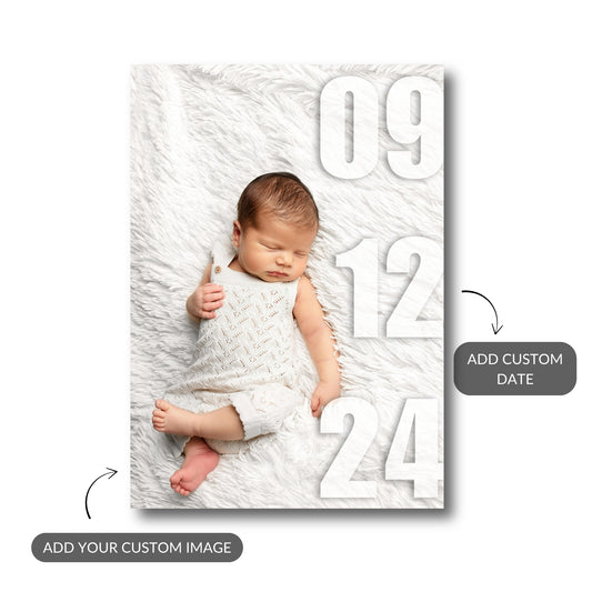 Newborn Miracle – Custom Metal Print