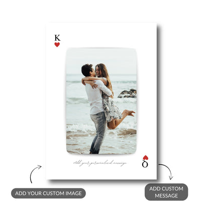 Love in the Cards - Custom Metal Print