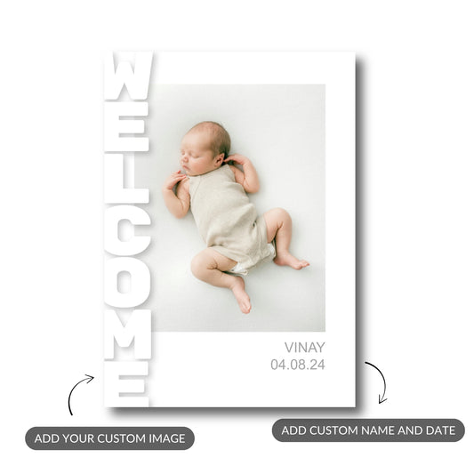 Welcome to the World – Custom Metal Print