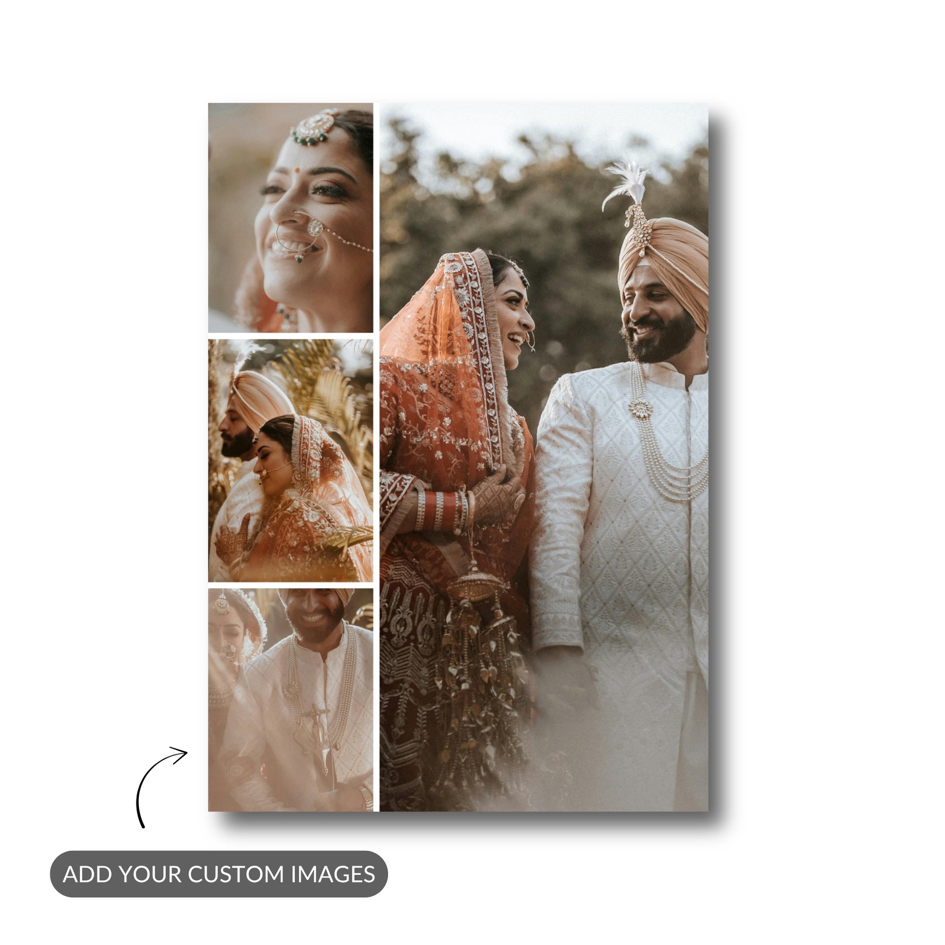 From Vows to Forever – Wedding Photo Metal Print Bundle (Set of 2)