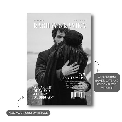Years of Love – Custom Metal Print Bundle (Set of 2)