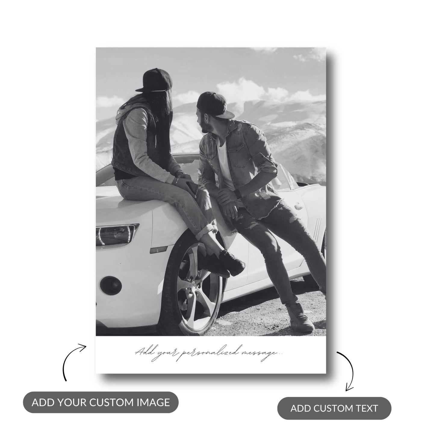 Timeless Touch - Custom Metal Print