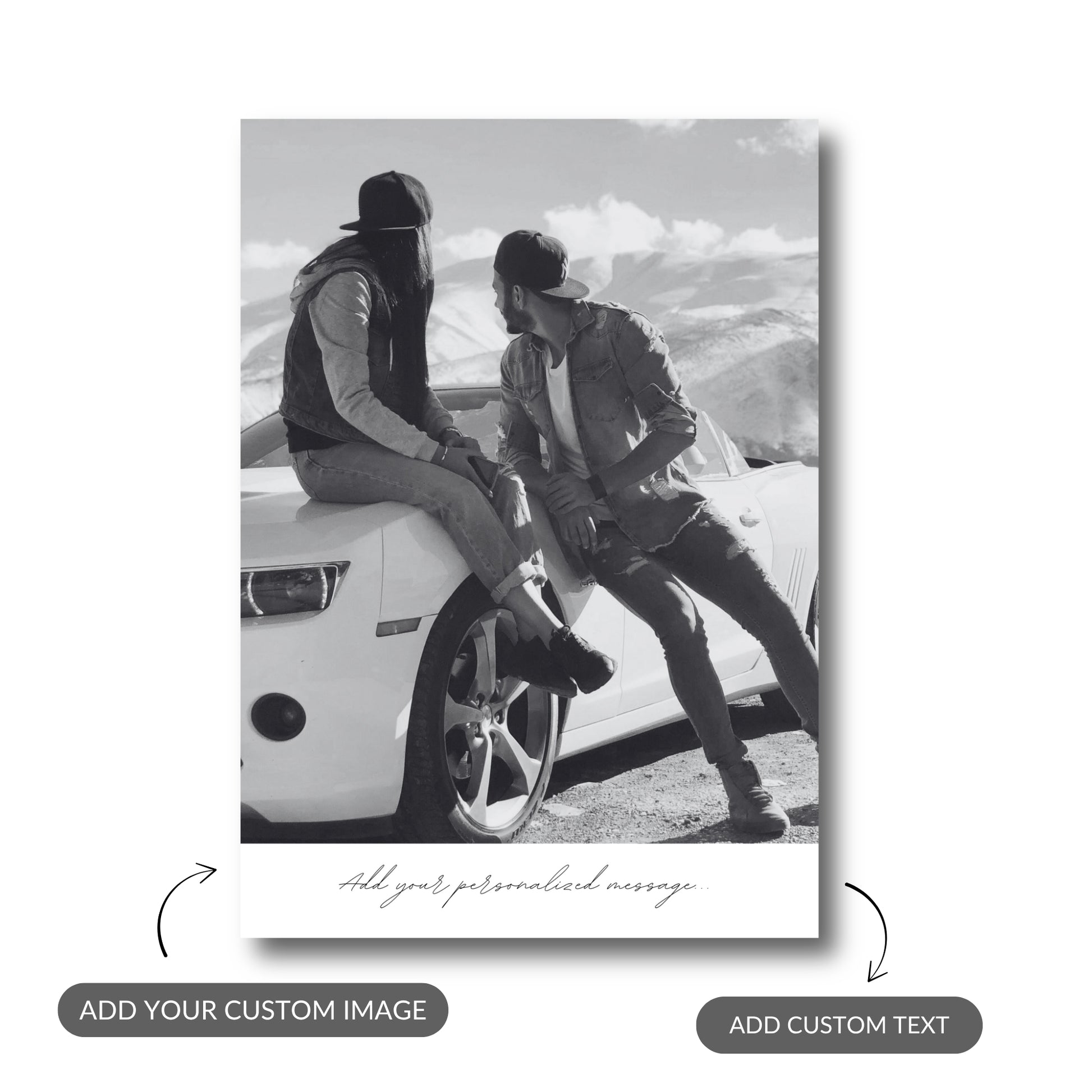 Timeless Touch - Custom Metal Print